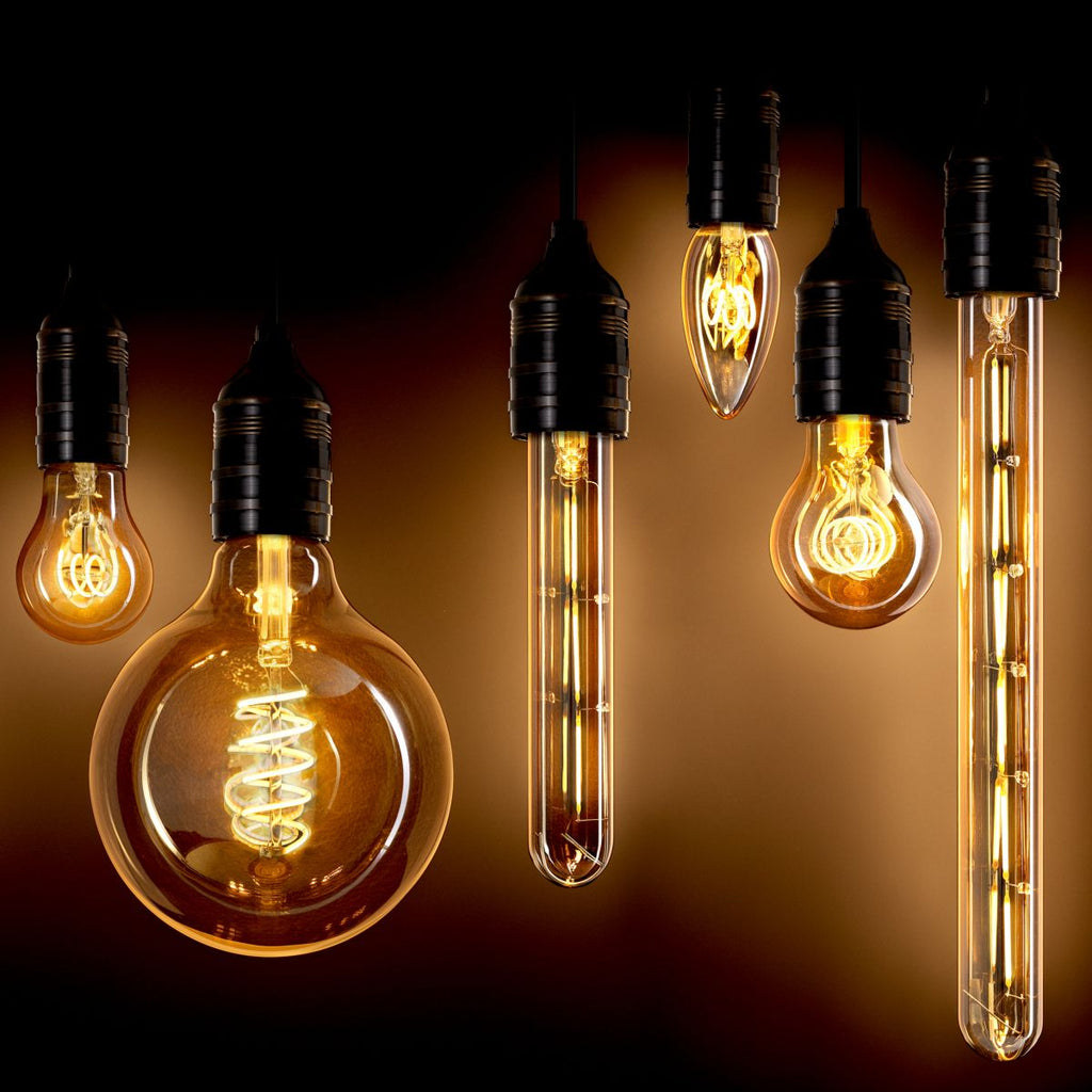 LED Bulb Goldline Candle 3W E14 set of 4
