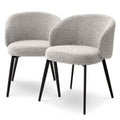 Esszimmerstuhl Lloyd with arm set of 2