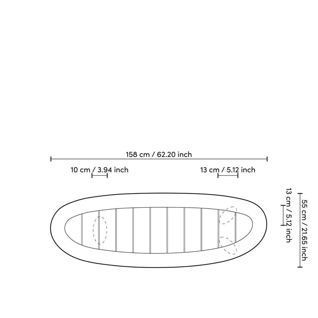Outdoor Console Table Free Form