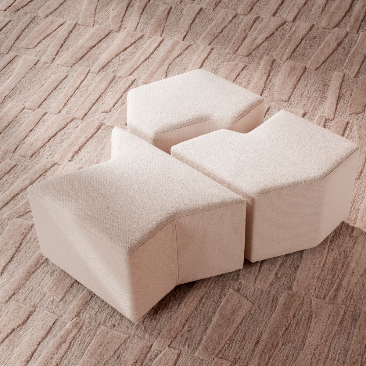 Stool Filbert set of 3