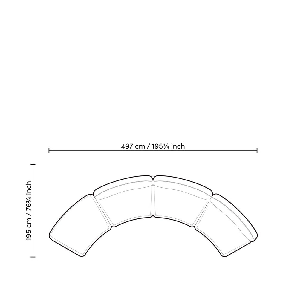 Modular Sofa Grand Avenue - Ottoman