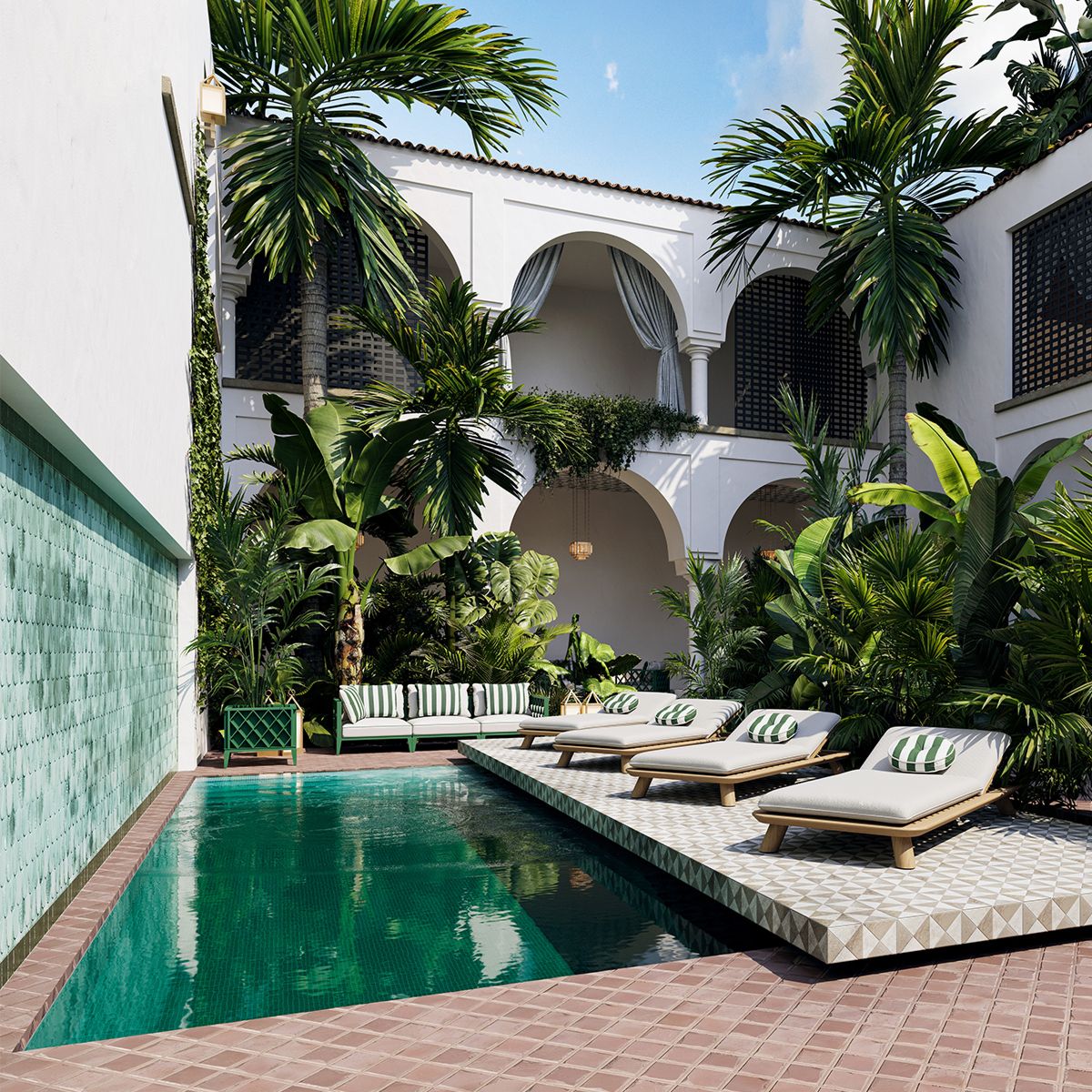 Outdoor Sofa Ocean Club L