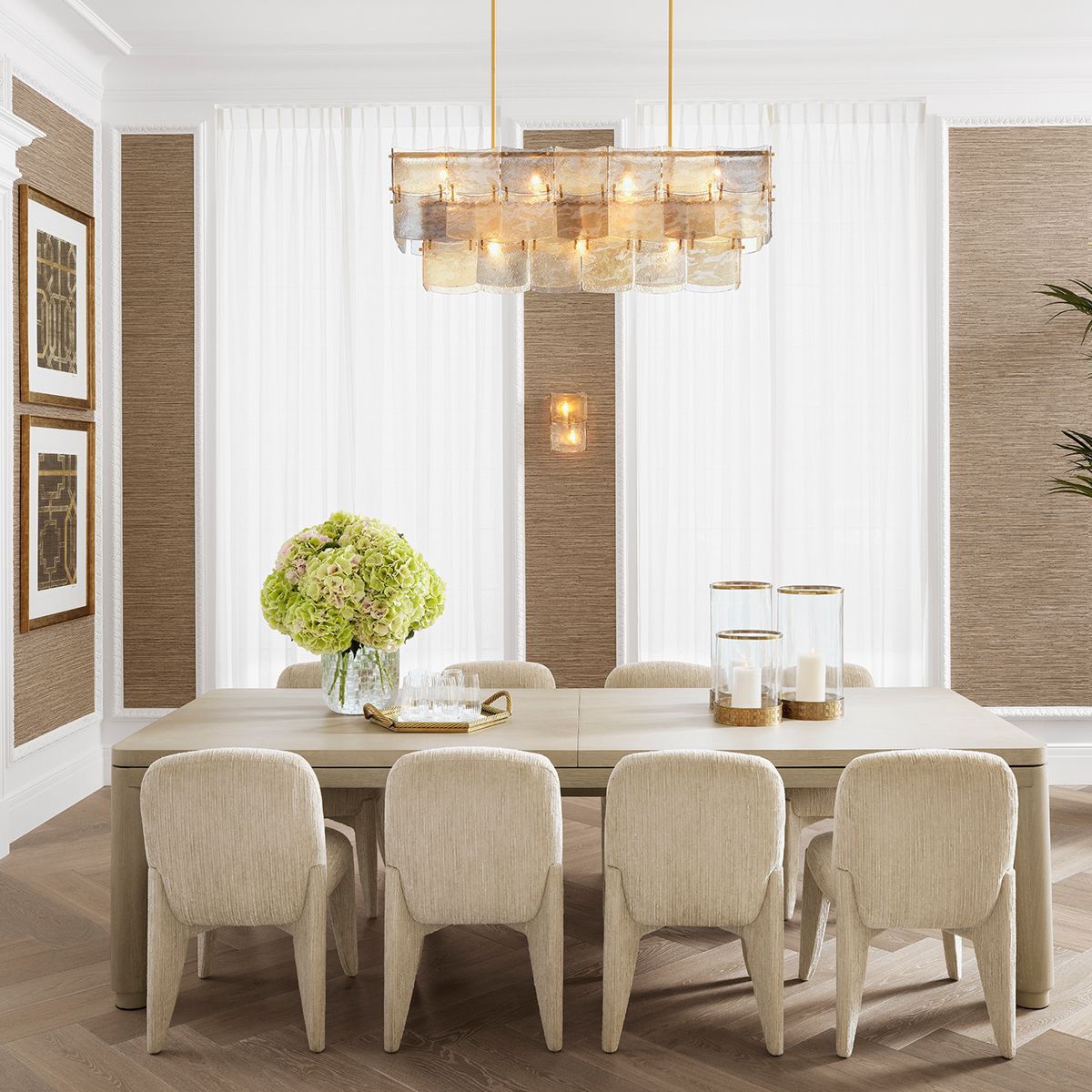 Chandelier Laurent rectangular
