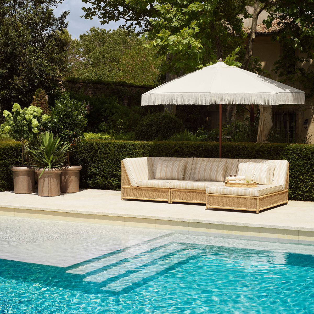 Outdoor Modular Chair Hampton corner