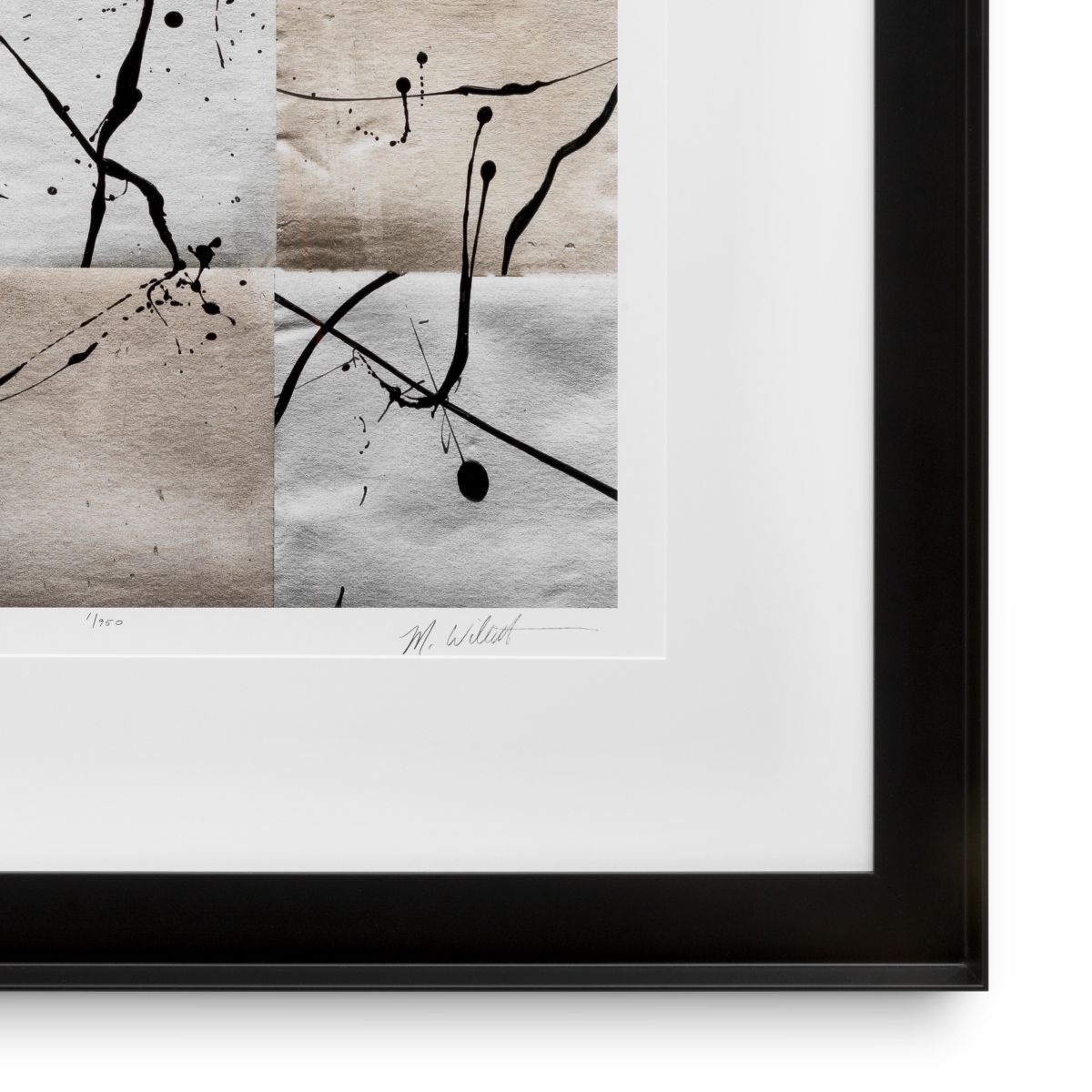Print Ink Casting by Michael Willett set of 2