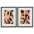Prints Sun Baked Mosaïc by Grace Popp set of 2