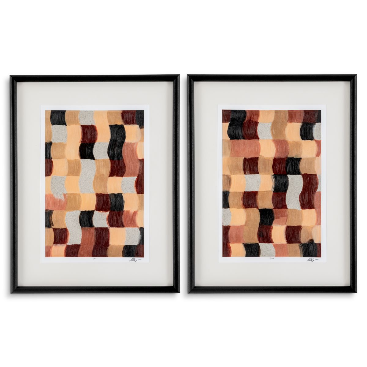 Prints Sun Baked Mosaïc by Grace Popp set of 2