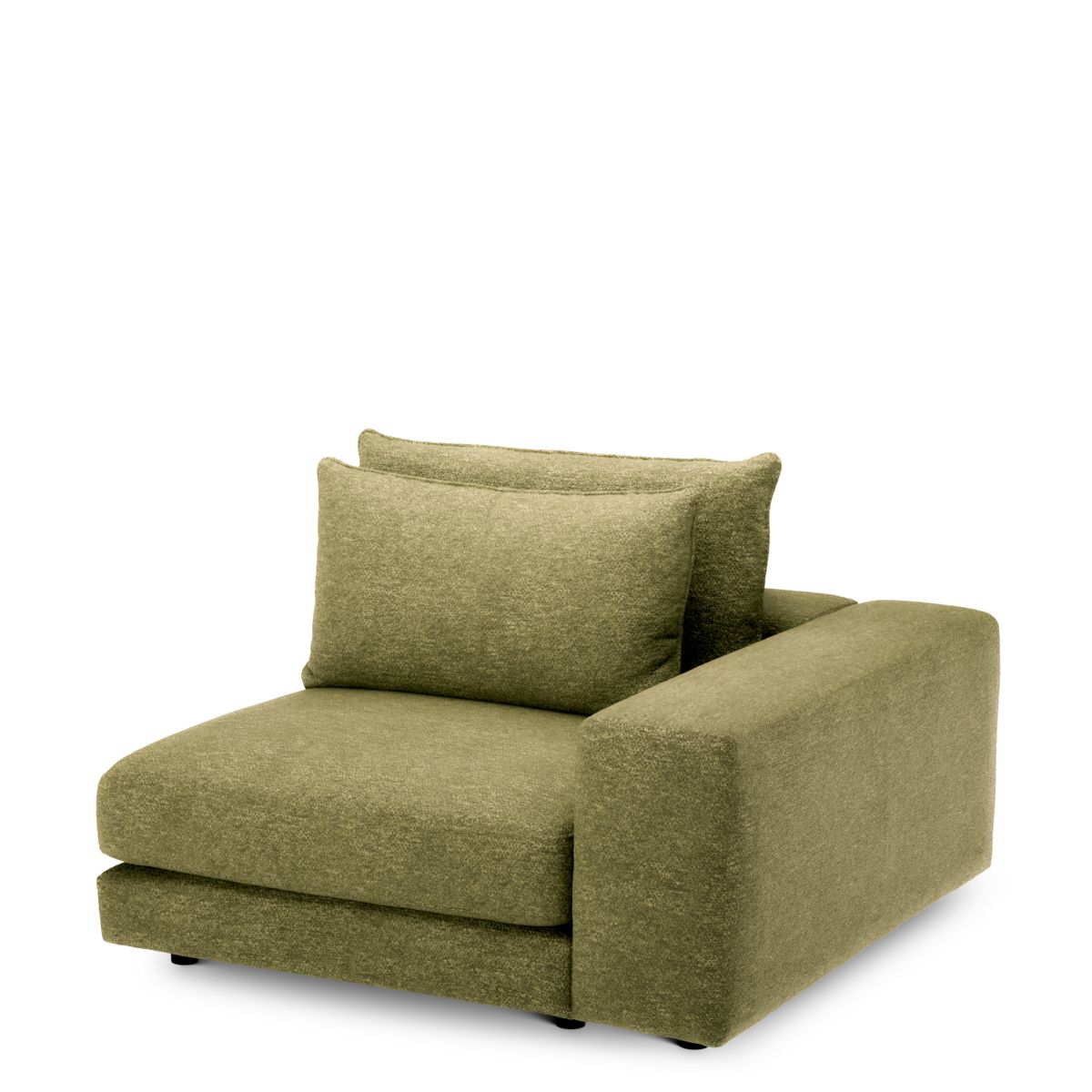 Modulsofa Lounge Club - Corner S right Lurano Moss Green