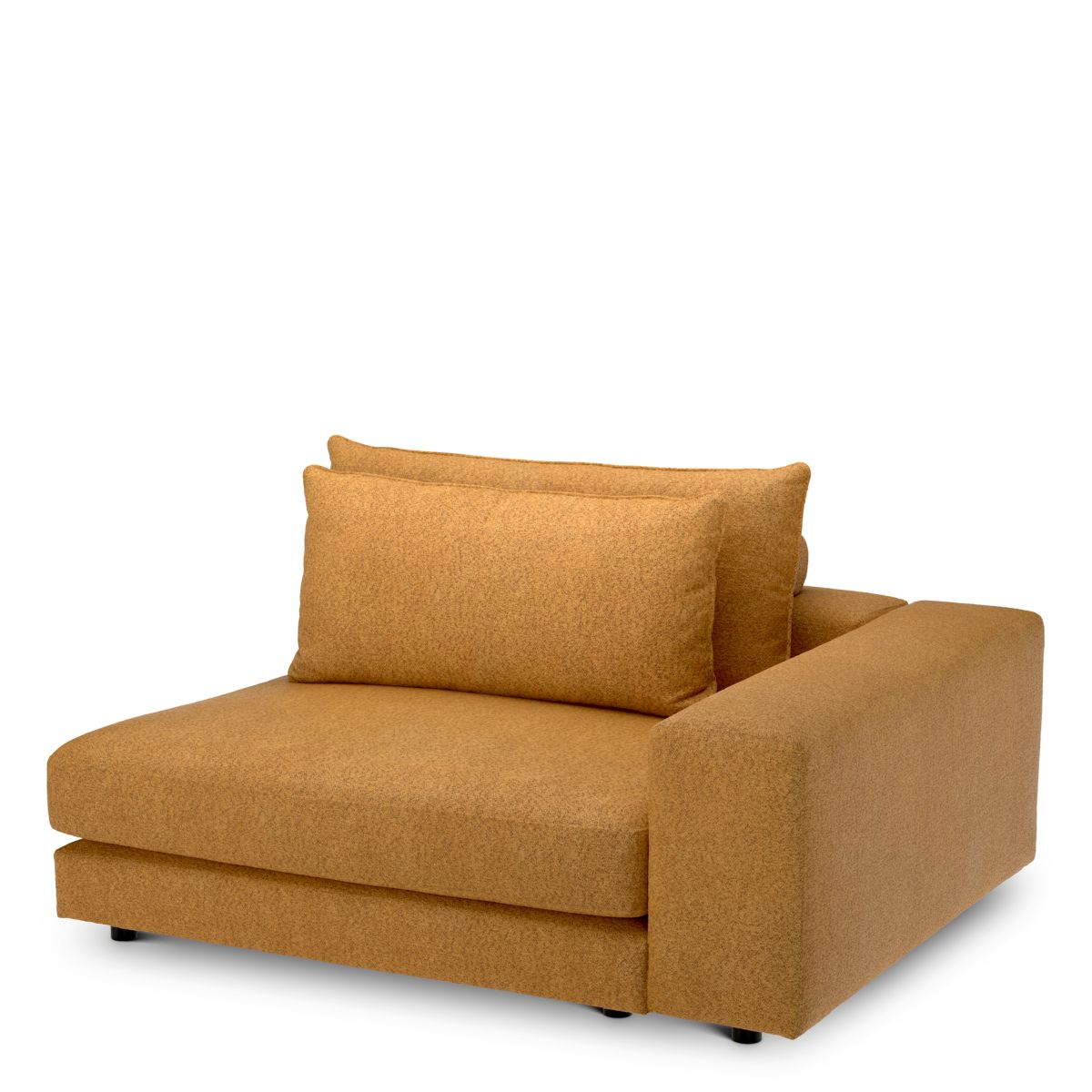 Modulsofa Lounge Club - Corner L right Velora Mustard Yellow