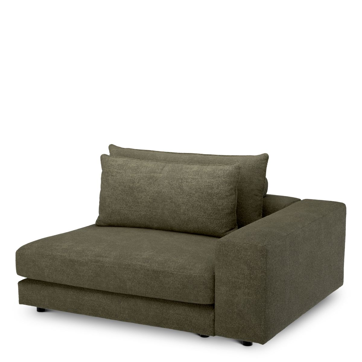 Modulsofa Lounge Club - Corner L right Velora Moss Green