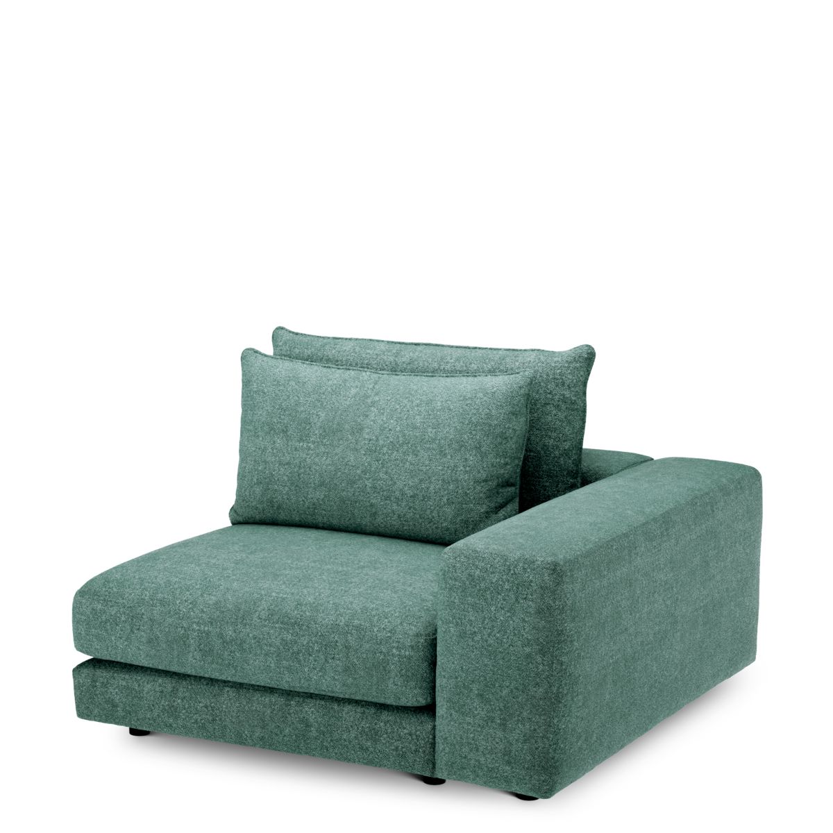 Modulsofa Lounge Club - Corner S right Velora Sea Green