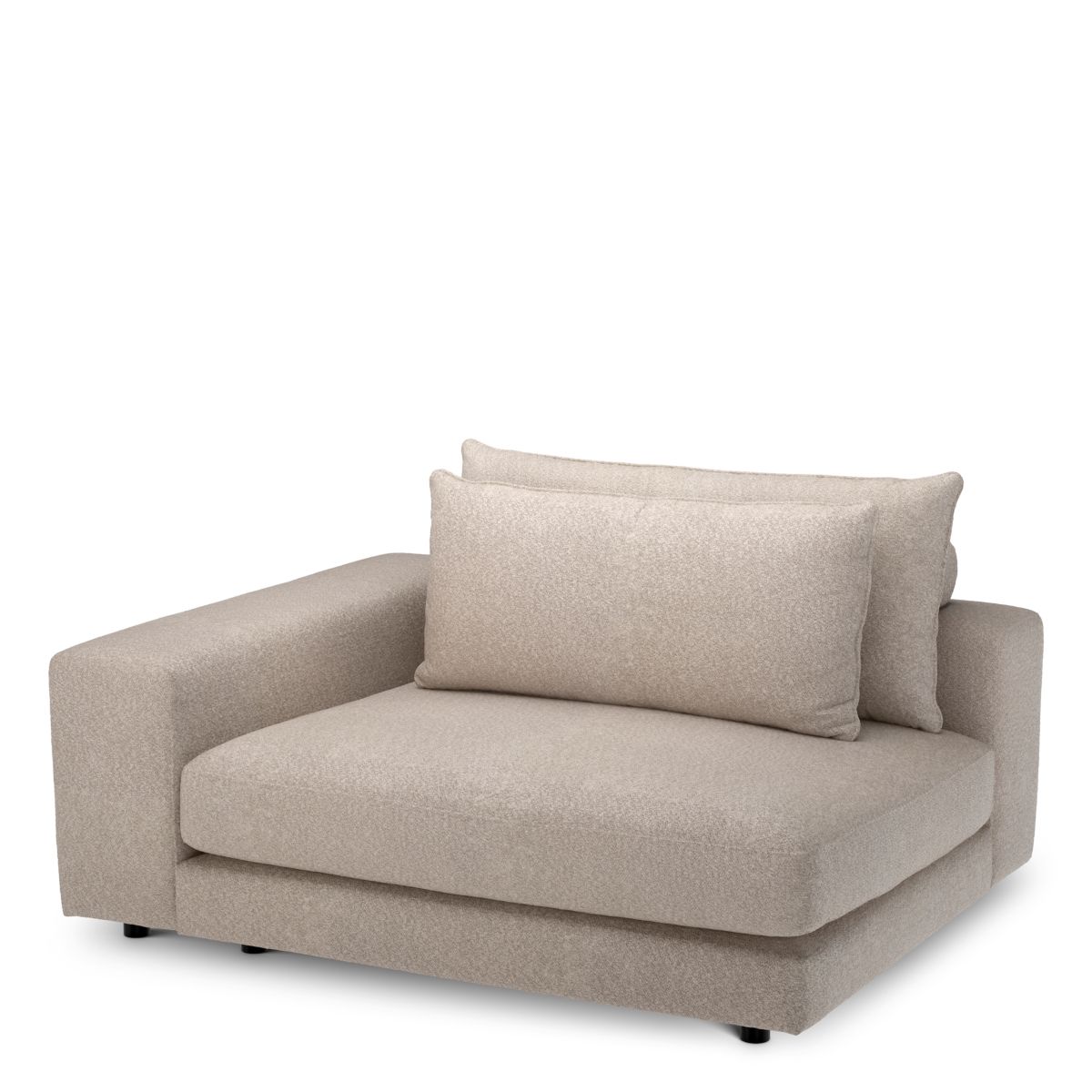 Modulsofa Lounge Club - Corner L left Velora Light Grey