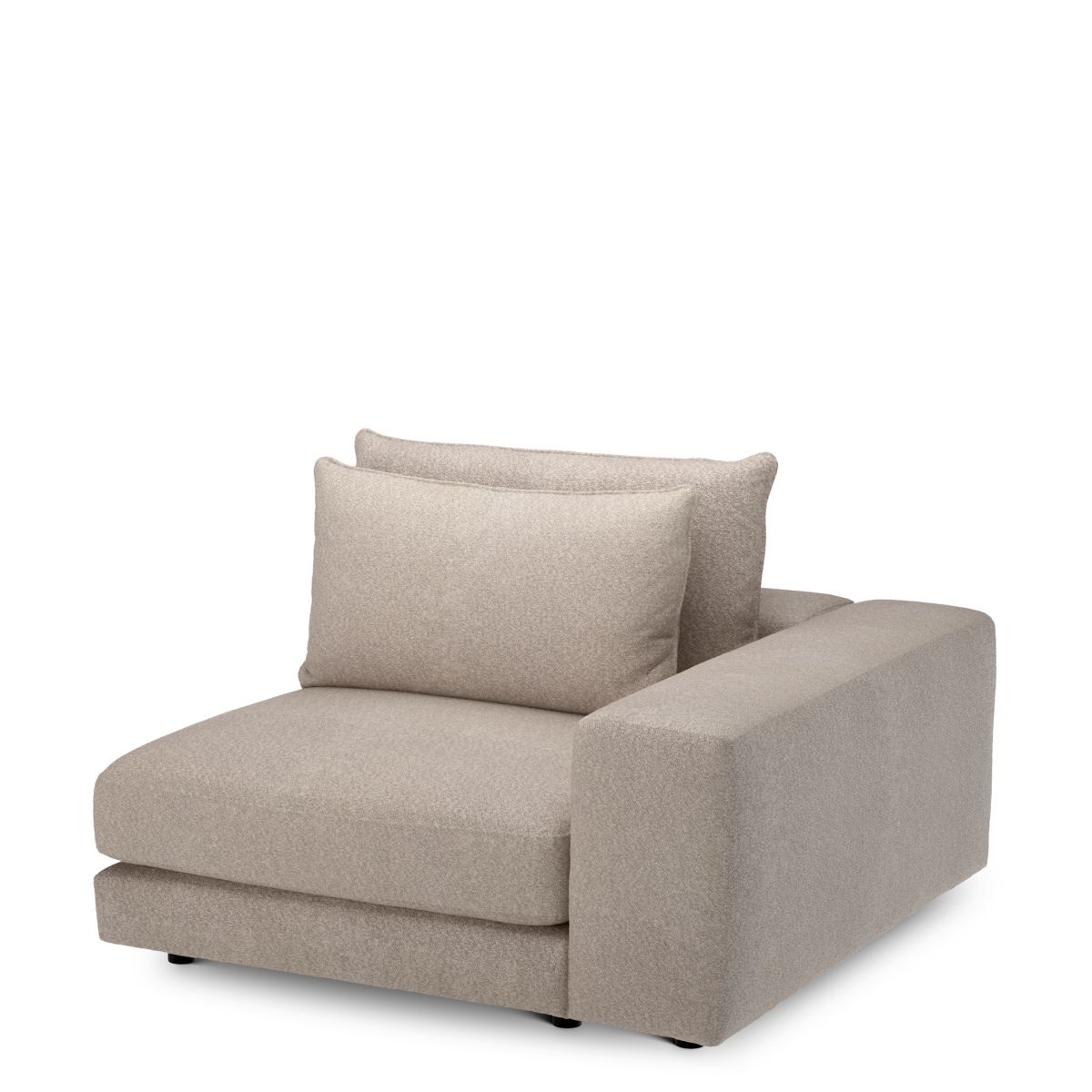 Modulsofa Lounge Club - Corner S right Velora Light Grey