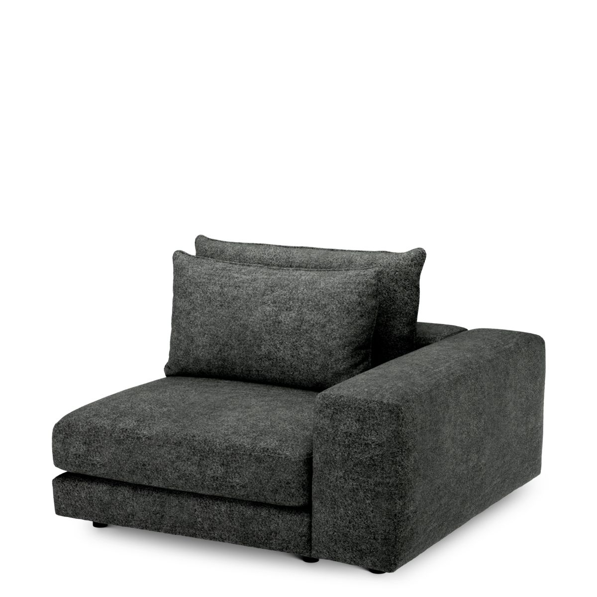 Modulsofa Lounge Club - Corner S right Velora Charcoal