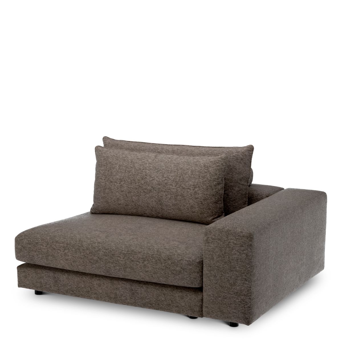 Modulsofa Lounge Club - Corner L right Montier Dark Grey