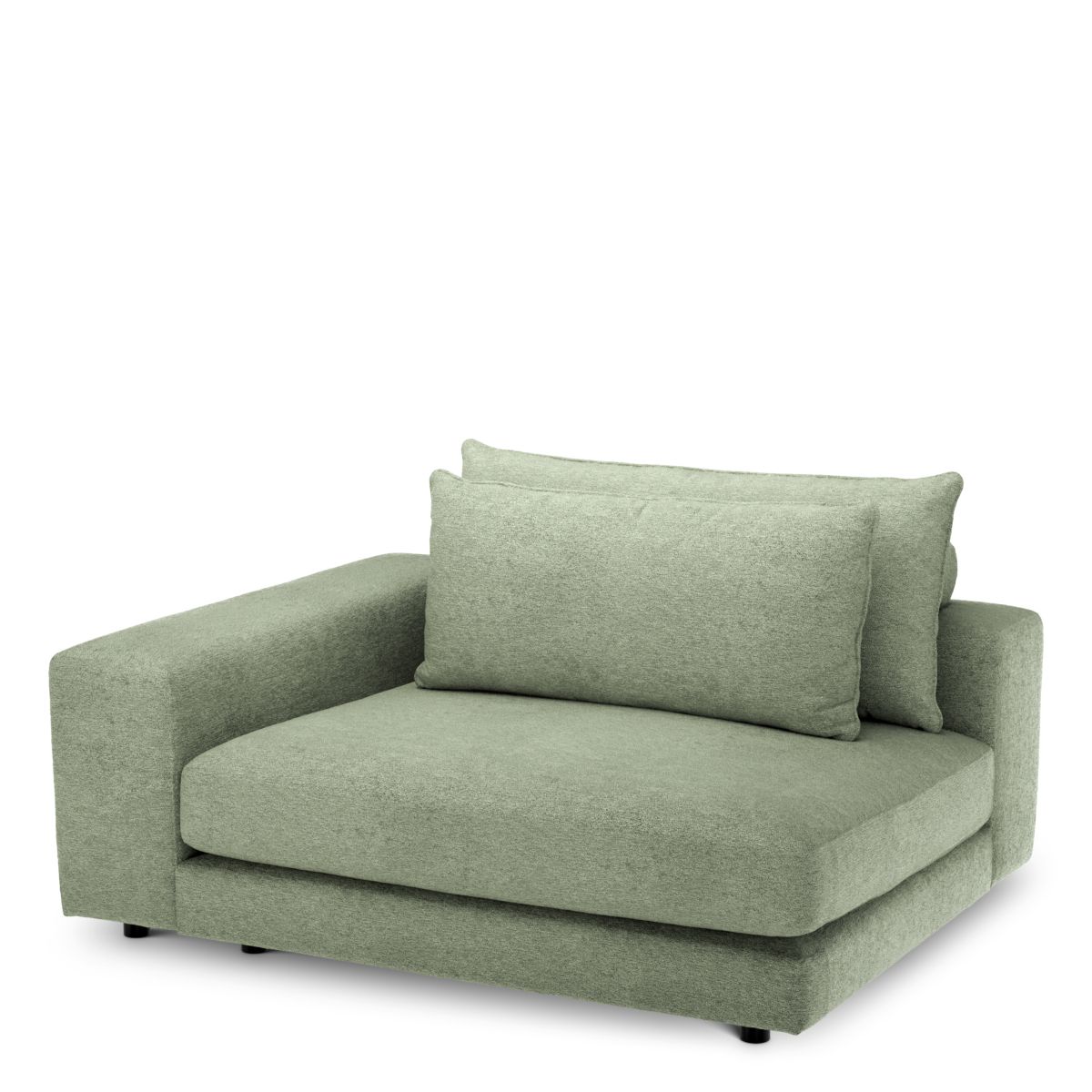 Modulsofa Lounge Club - Corner L left Montier Turquoise