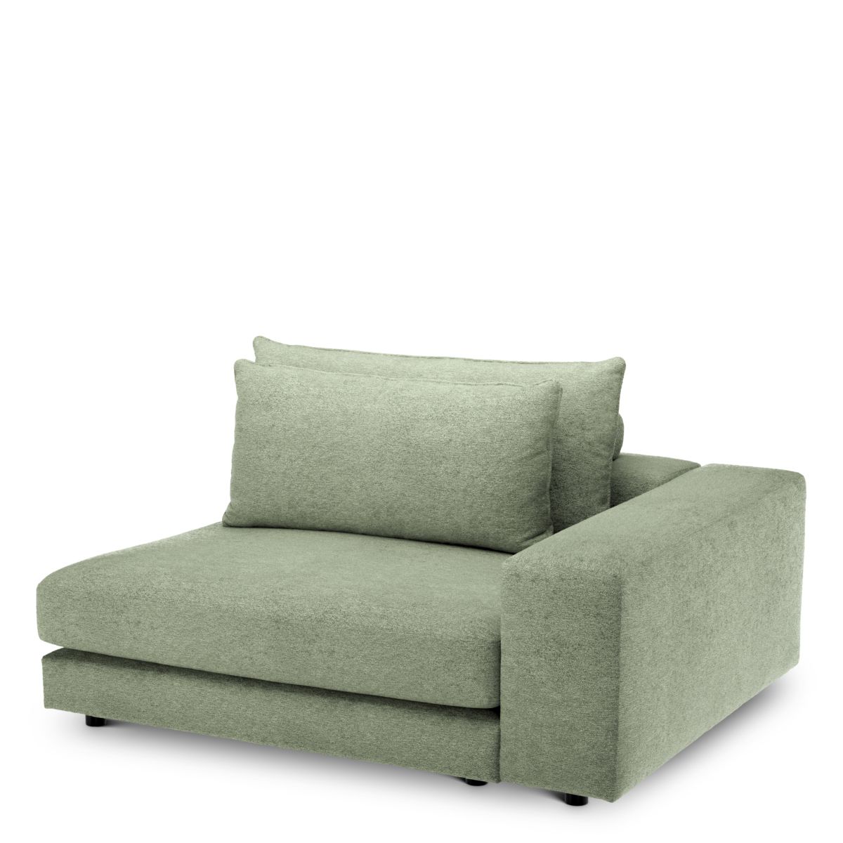 Modulsofa Lounge Club - Corner L right Montier Turquoise