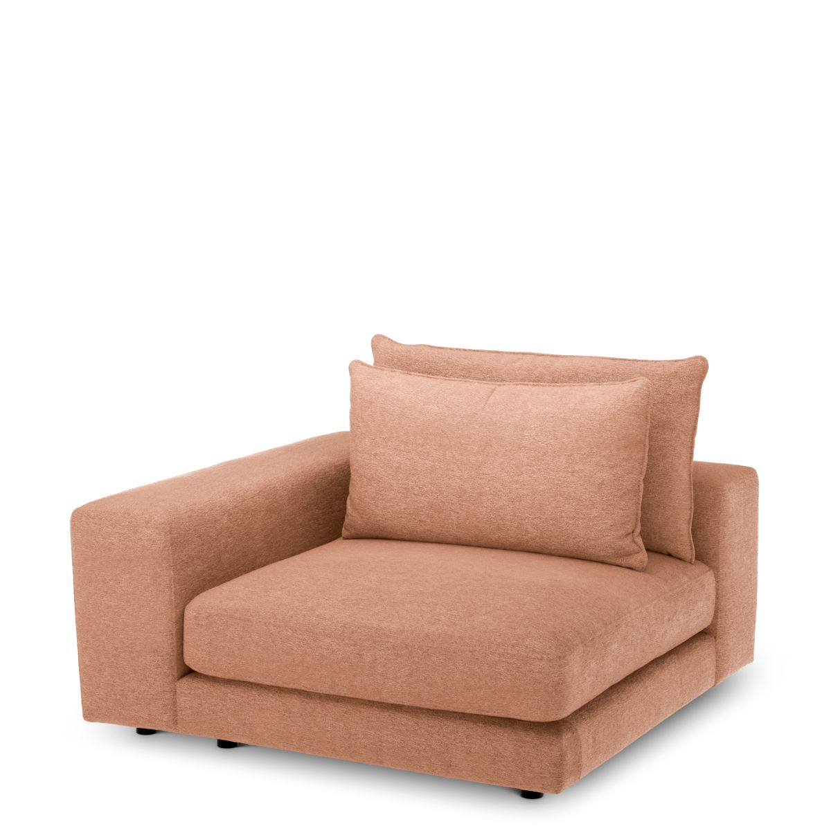 Modulsofa Lounge Club - Corner S left Montier Terracotta