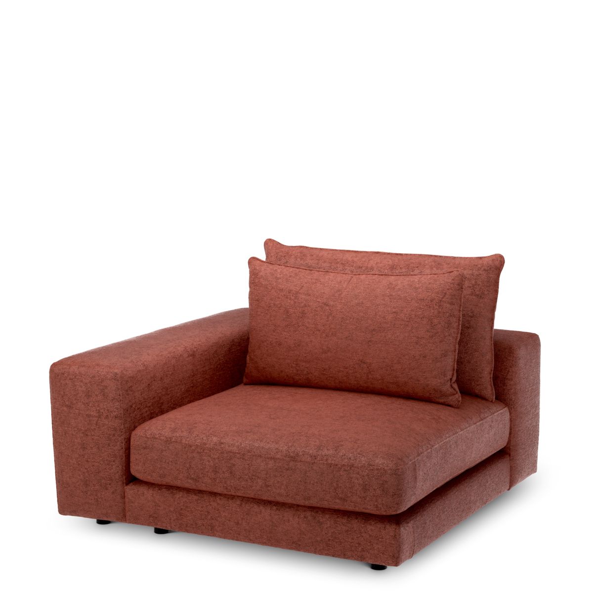 Modulsofa Lounge Club - Corner S left Montier Burnt Orange