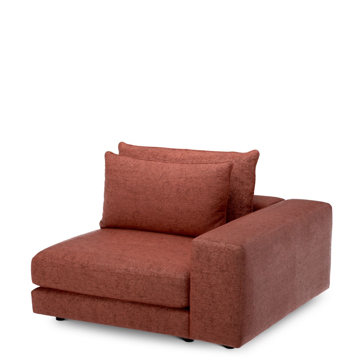 Modulsofa Lounge Club - Corner S right Montier Burnt Orange