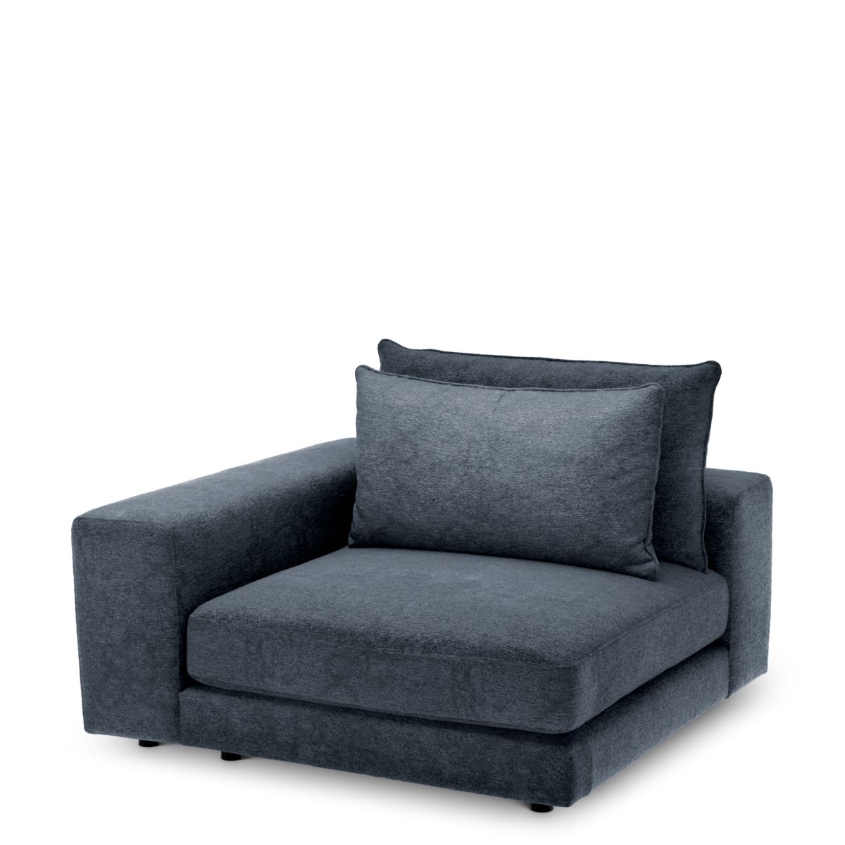 Modulsofa Lounge Club - Corner S left Montier Blue
