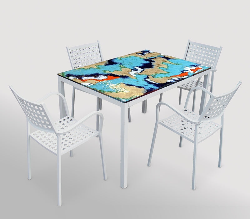 Gartentisch Laguna, 140 × 80 cm