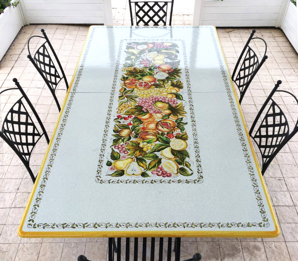 Gartentisch Frutta centrale, 250 × 100 cm